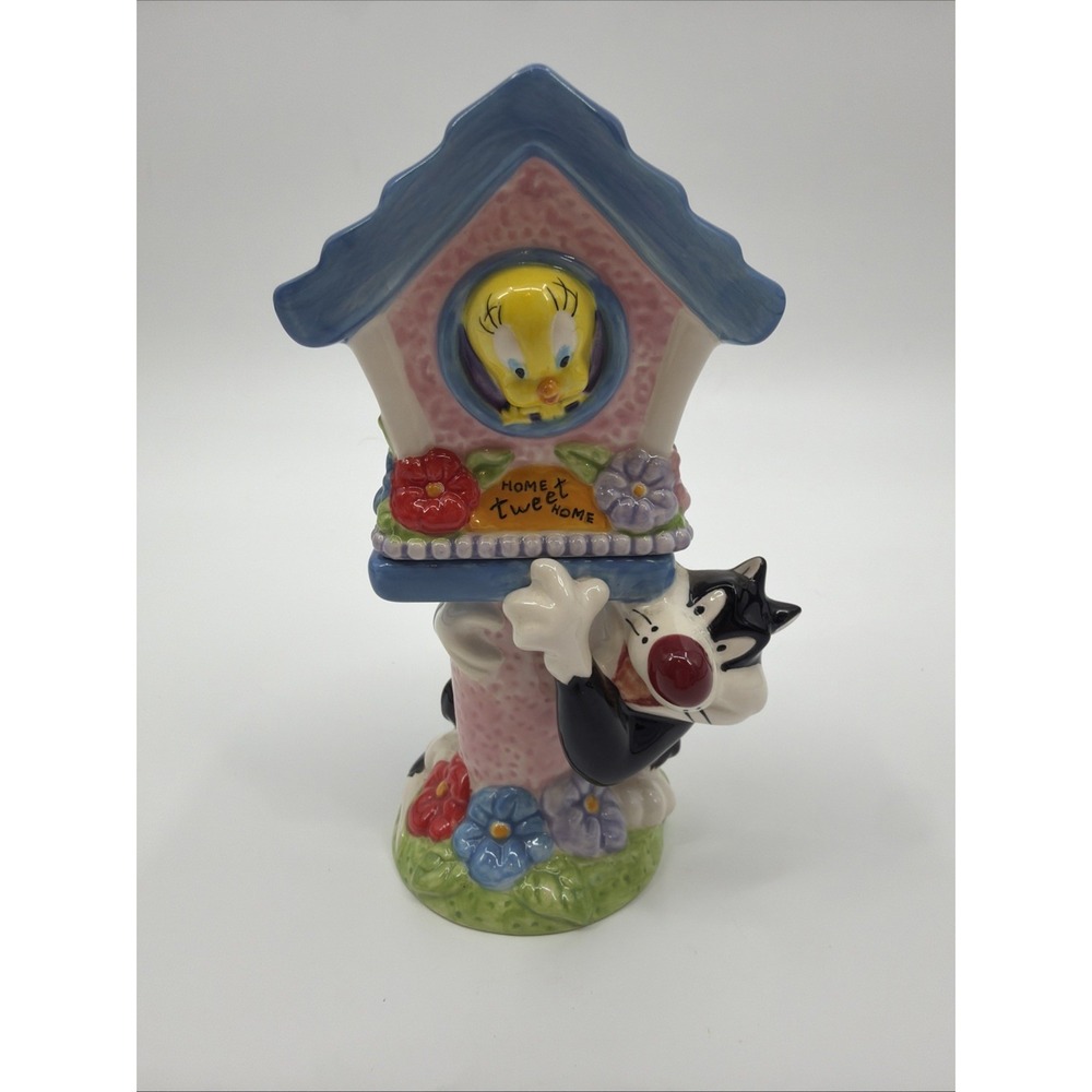 Gibson Looney Tunes Home Tweet Salt Pepper Shakers Tweety Bird Sylvester VTG